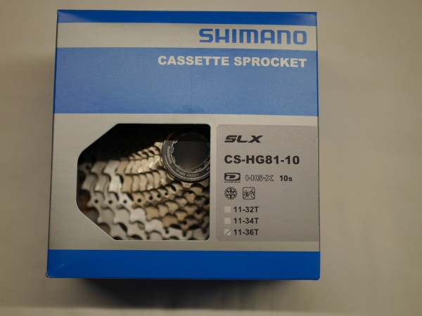 SHIMANO Kassette 10-fach CSHG81 11-36 Zähne