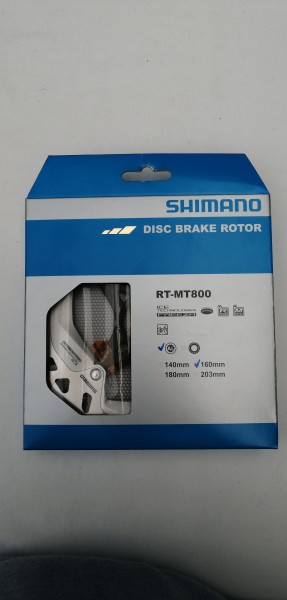 Shimano Bremsscheibe Deore XT RTMT800 Center lock 160mm