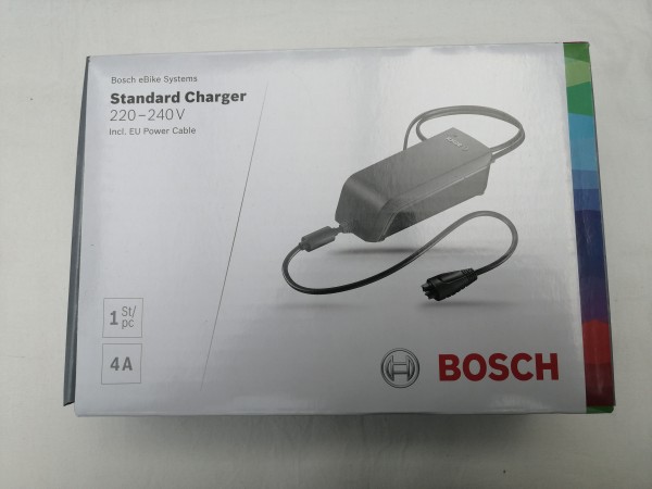 Bosch Standard Charger, 4 A Ladegerät mit EU Netzkabel
